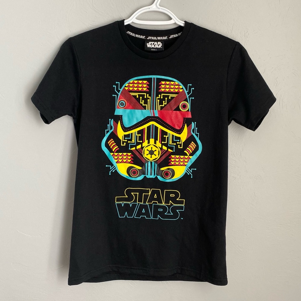 STAR WARS Black Printed Tee Shirt Star Trooper